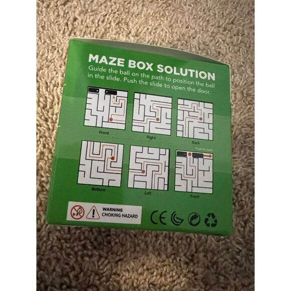 NWT Money Maze Puzzle Box | A Fun Unique Way to Give Gifts | Green - Picture 7 of 7